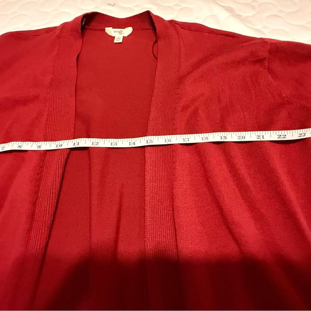 Terra & Sky Vibrant Red Knit Top - Picture 3 of 3